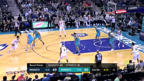 【NBA集錦】穆雷擊地妙傳 約基奇輕松吃餅上反籃