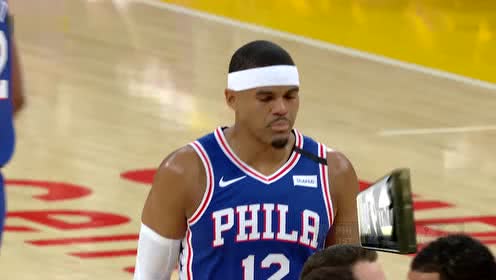 【NBA集錦】霍福德傳球真雞賊 哈里斯切入內(nèi)線完成掛扣