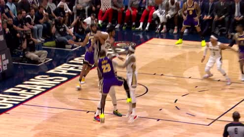【NBA集錦】勒布朗比錫安高就高在視野上 助攻庫茲馬射中三分
