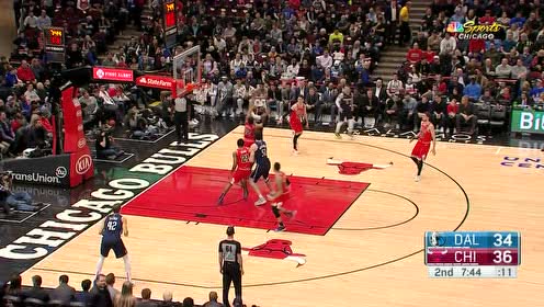 【NBA集锦】令人垂涎的身体素质 小哈达威硬抗对手碾压上篮