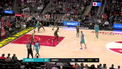 【NBA集锦】直接晃倒亨特秀翻了！格拉汉姆变向后撤跳投压哨命中