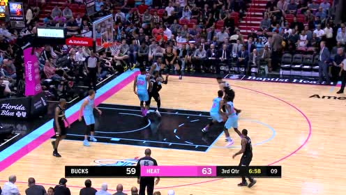 【NBA集锦】换一种打法！字母哥接球冲破双人包夹干拔重扣