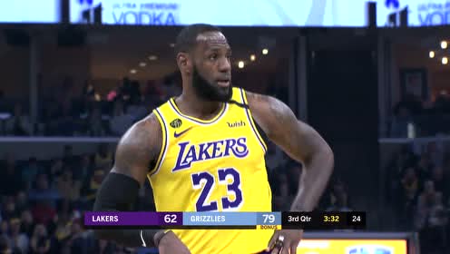 【NBA集锦】看詹姆斯如何空中以一敌二 造加罚后露出傲娇小表情