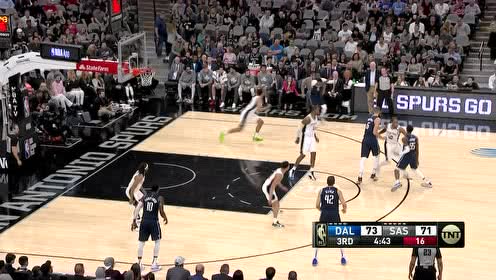 【NBA集锦】哈达威被帽后命中空心三分 追着一记跳投连续得分
