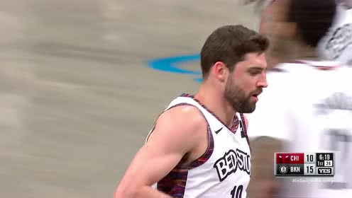 【NBA集锦】防守形同虚设!哈里斯穿花绕蝶上篮得手