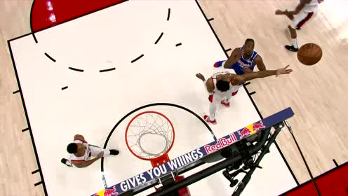 【NBA集錦】籃下筑起銅墻鐵壁 白邊巴掌一扇送賈爾斯熱辣火鍋