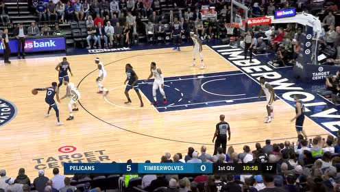 【NBA集錦】出其不意攻其不備 拉塞爾帶球突破急停跳投瀟灑命中