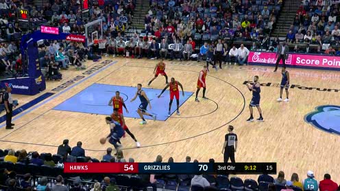 【NBA集锦】耐心多次传导球 安德森完美弧线三分画句号