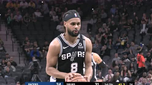 【NBA集錦】米爾斯殺瘋了！ 一記不講理3+1后就地反搶對(duì)手偷雞成功