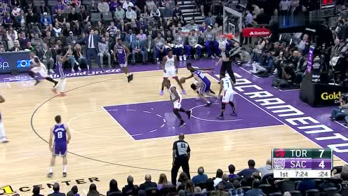 【NBA集錦】一言不合就是隔扣！鮑威爾快下殘暴隔扣吉爾斯