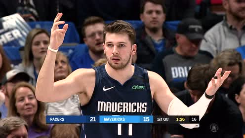 【NBA集錦】寶寶疑惑且委屈但不說 東契奇雖不滿判罰也只是一笑而過