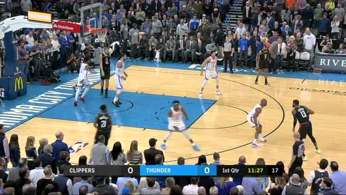 【NBA集锦】贝弗利底角三分先声夺人 加里纳拉抽枪甩狙远投还击