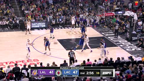 【NBA集锦】这个位置不要太稳定 浓眉底线单打祖巴茨中投轻松命中