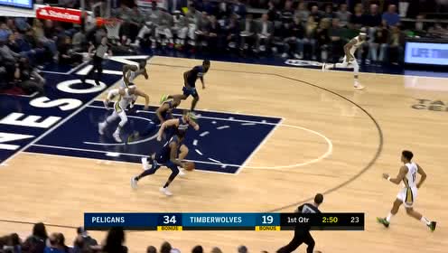 【NBA集錦】進(jìn)攻行云流水 雷曼箭步穿云接球上籃一氣呵成