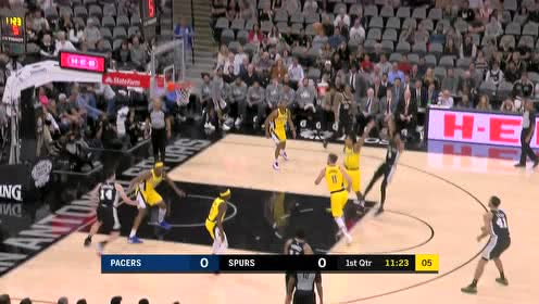 【NBA集錦】中距離和三分他全都要 穆雷開場(chǎng)狀態(tài)神勇連拿5分