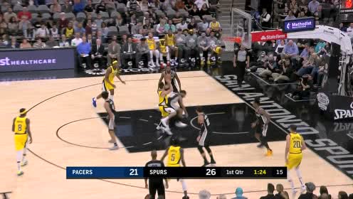 【NBA集錦】控制能力實(shí)在太強(qiáng) 麥康奈爾極限漂移后仰打進(jìn)2+1