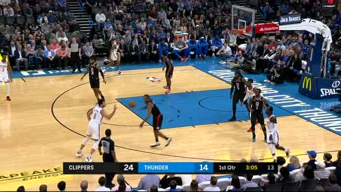 【NBA集锦】抢断反击勇闯敌营 小卡单骑闯关起飞暴力炸筐