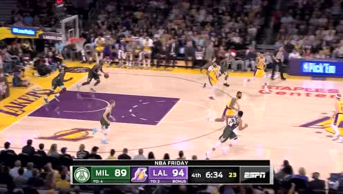 【NBA集锦】身体素质爆炸!浓眉脚踩弹簧人缝上篮势如破竹