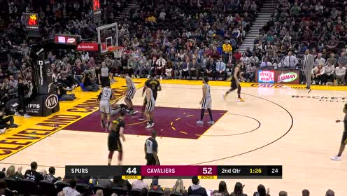 【NBA集錦】你教教我這游戲怎么玩？ 莊神撞開馬刺雙鬼拍門中投命中
