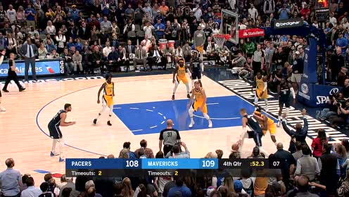 【NBA集錦】波神出手略顯猶豫 被特納迎面大帽直接拒絕