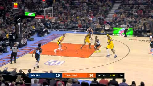 【NBA集錦】套路深海底針！加蘭直殺內(nèi)線引防守妙傳特納底角三分飆進(jìn)
