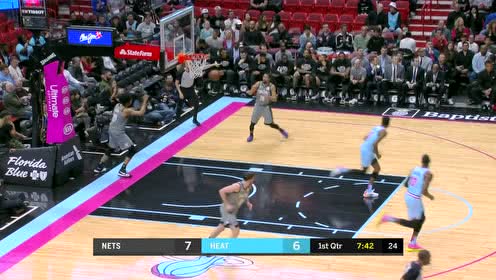 【NBA集錦】閑庭信步 巴特勒華麗轉(zhuǎn)身后仰跳投