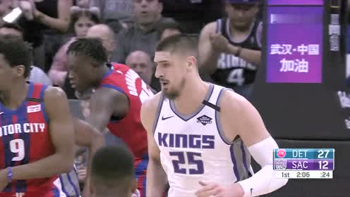 【NBA集锦】落后时刻挺身而出 别利察接连得分缩小比分差距