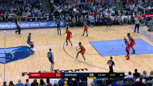 【NBA集锦】传球和终结都赏心悦目 吉昂回传孔查尔完美灌篮