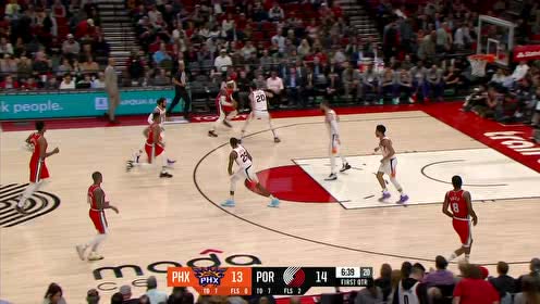 【NBA集锦】这瓜真甜 安东尼抢断一条龙优美中投
