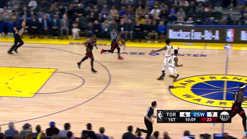 【NBA集錦】庫里撕裂防線助攻克里斯 洛瑞抬手三分立即回應(yīng)