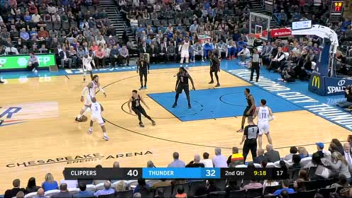【NBA集锦】这手感简直无解 保罗完美节奏突破急停中投穿网