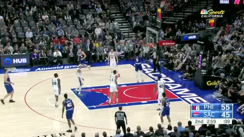 【NBA集锦】这防守形同虚设 福克斯轻松突破防线暴扣得手