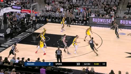 【NBA集錦】薩博尼斯帽不到還有特納！ 步行者倆猛男接力送對(duì)手大帽
