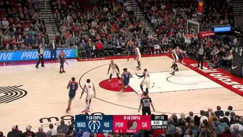 【NBA集錦】八村壘假傳真突直殺內(nèi)線 騰空而起單臂炸筐