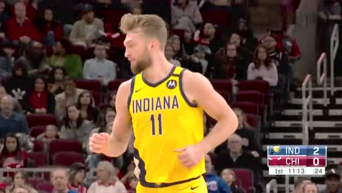【NBA集錦】薩博尼斯突破勾手建功 瓦倫丁弧頂開炮三分還擊