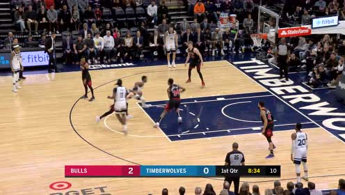 【NBA集錦】連續(xù)進攻強勢發(fā)難 比斯利里突外投連轟5分