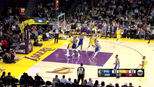 【NBA集錦】詹姆斯中投反超比分 濃眉帶上后衛(wèi)技能包歐洲步強殺拋投打進