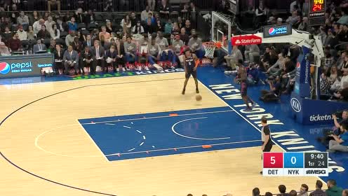 【NBA集锦】斯内尔送出助攻 亨森人缝杀出漂移上篮