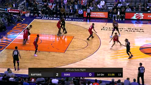 【NBA集錦】布里奇斯擊地送妙傳 布克接球迎面跳投兇狠反擊
