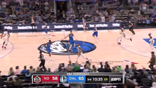 【NBA集錦】東契奇假投真?zhèn)?波神空切扣籃勢大力沉