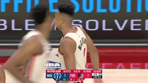 【NBA集錦】野獸出沒(méi)請(qǐng)注意 懷特塞德勢(shì)大力沉雙手暴扣