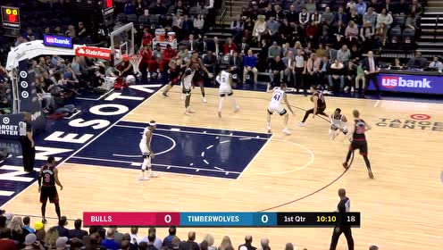 【NBA集錦】變向加速碾壓突破 薩托蘭斯基撕裂防線上籃建功