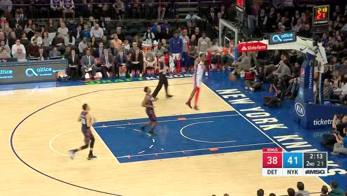 【NBA集锦】敦布亚抢断长传 伍德接球暴扣一骑绝尘