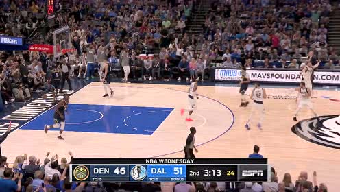 【NBA集錦】東契奇防約老師背打完成搶斷 反擊空位三分輕松命中