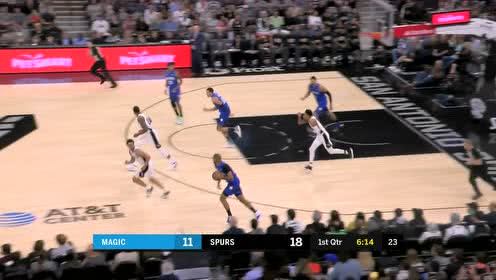 【NBA集锦】又快又壮 富尔茨闪电突破飞身拉杆上篮大秀腰腹