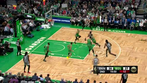 【NBA集锦】好快的速度 勒维尔斜刺里杀出飞天拽扣写意潇洒