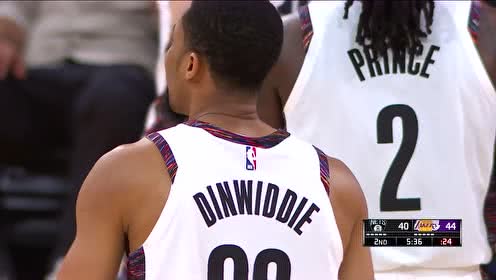 【NBA集錦】這就是男人的強(qiáng)硬 丁威迪過掉濃眉飛起2+1