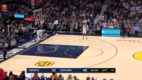 【NBA集錦】毫不費力！南斯籃下等候多時TT擊地妙傳助其輕松暴扣