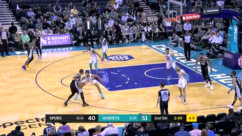 【NBA集锦】德罗赞分球怀特命中三分 华盛顿手起刀落已与回应