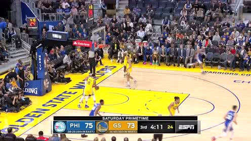 【NBA集錦】假傳真突晃暈帕斯卡爾 哈里斯長驅(qū)直入雙手暴扣